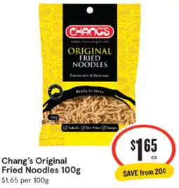 IGA Xpress Fried Noodles offer