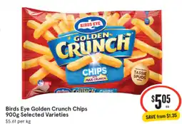 IGA Xpress Birds Eye Golden Crunch Chips offer