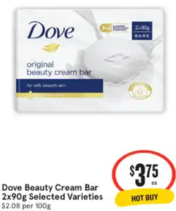 IGA Xpress Dove Beauty Cream Bar offer