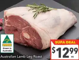 Supa Valu Australian Lamb Leg Roast offer