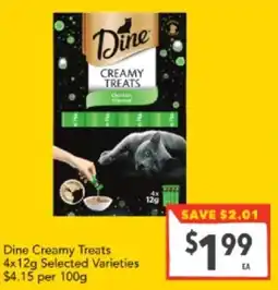 Dine Creamy Treats