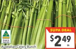 Supa Valu Australian Celery Bunch offer