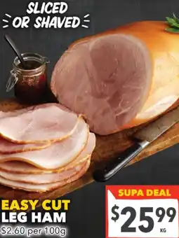 Supa Valu Easy cut leg ham offer