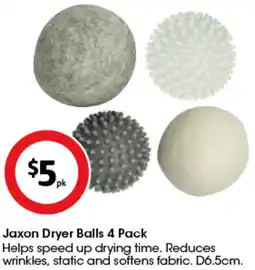 Coles Jaxon Dryer Balls offer