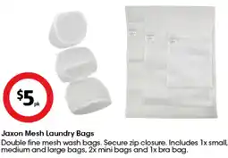 Coles Mesh Laundry Bags offer