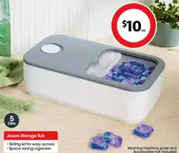 Coles Jaxon Storage Tub offer