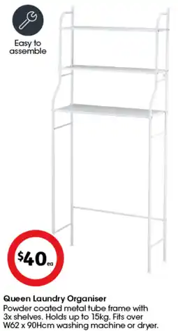 Coles Queen Laundry Organiser offer