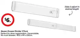 Coles Queen Drawer Divider offer