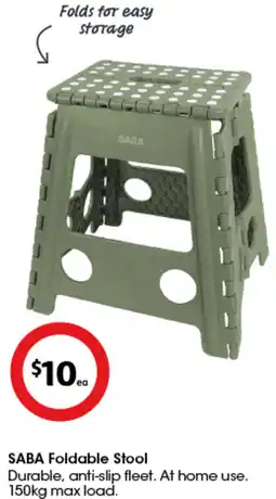 Coles Foldable Stool offer