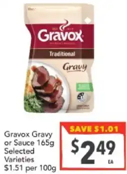 Supa Valu Gravy or Sauce offer