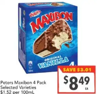 Supa Valu Peters Maxibon offer