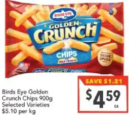 Birds Eye Golden Crunch Chips
