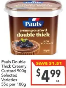 Pauls Double Thick Creamy Custard