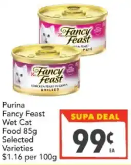 Supa Valu Purina Fancy Feast Wet Cat Food offer