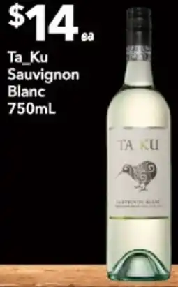 Supa Valu Ta_Ku Sauvignon Blanc offer