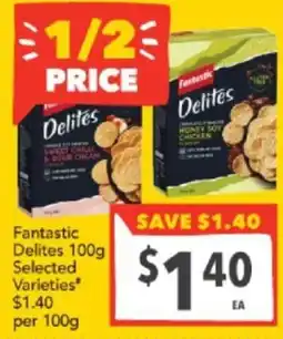 Supa Valu Fantastic Delites offer