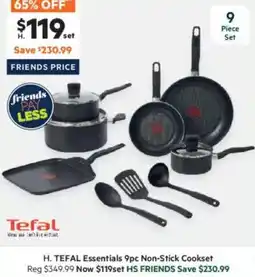 Harris Scarfe Essentials 9pc Non-Stick Cookset offer