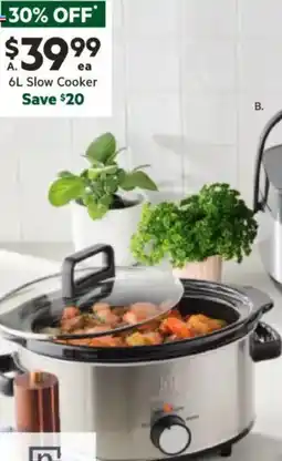 Harris Scarfe Stainless Steel Slow Cooker offer