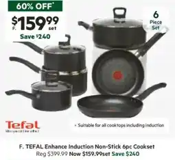 Harris Scarfe Enhance Induction Non-Stick 6pc Cookset offer