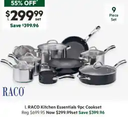 Harris Scarfe Kitchen Essentials 9pc Cookset offer