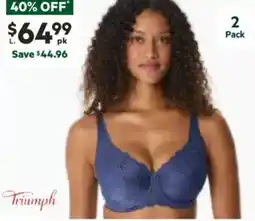 Harris Scarfe Embroidered Minimiser Bra offer