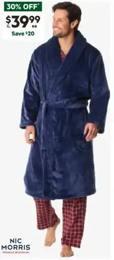 Harris Scarfe Fleece Gown offer