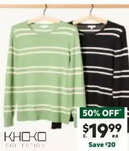 Harris Scarfe Double Stripe Knit offer