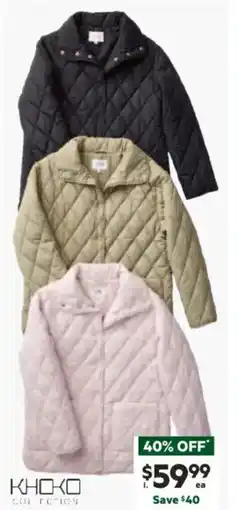 Harris Scarfe Light Weight Quilted Jacket offer