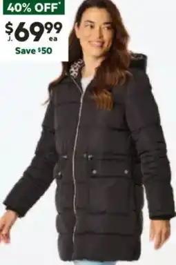 Harris Scarfe Long Puffer Coat offer