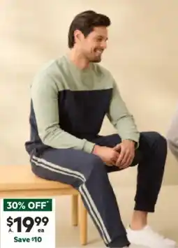 Harris Scarfe Hamley Splice Crew Neck Fleece or Hardy Stripe Trackpant offer