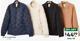 Harris Scarfe Haast, Archer or Diamond Quilted Jacket offer