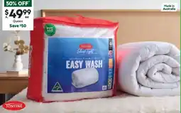 Harris Scarfe Easy Wash Quilt offer