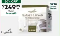 Harris Scarfe 80% Goose Down & 20% Feather Quilt offer