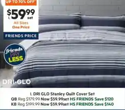 Harris Scarfe Stanley Quilt Cover Set offer