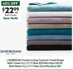 Harris Scarfe Trenton Living Textures Towel offer