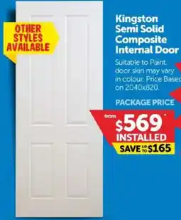 Doors Plus Kingston Semi Solid Composite Internal Door offer
