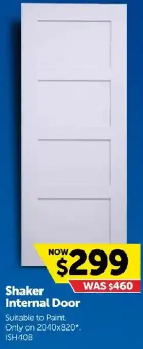 Doors Plus Shaker Internal Door offer