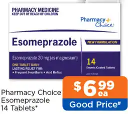 Good Price Pharmacy Pharmacy Choice Esomeprazole offer