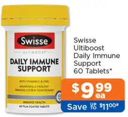 Good Price Pharmacy Swisse Ultiboost Daily Immune Support offer