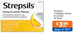 Good Price Pharmacy Lozenges Honey & Lemon offer