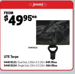 Blackwoods Ute tarps offer