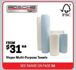 Blackwoods Visper multi-purpose towels offer