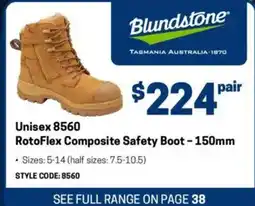 Blackwoods Rotoflex composite safety boot offer