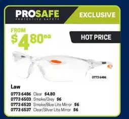 Blackwoods Safety glasses offer