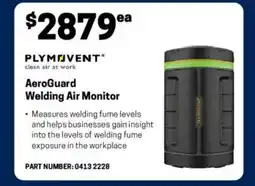 Blackwoods Aeroguard welding air monitor offer