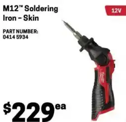Blackwoods Soldering iron offer