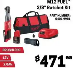 Blackwoods 3/8" ratchet kit offer
