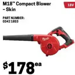 Blackwoods Compact blower offer