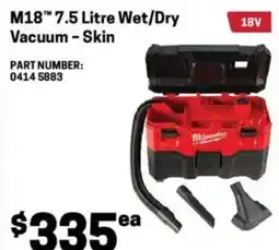 Blackwoods Wet/dry vacuum offer