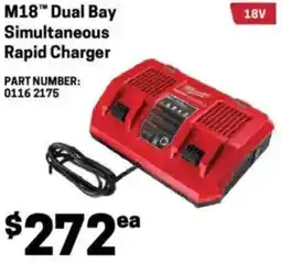 Blackwoods Dual bay simultaneous rapid charger offer